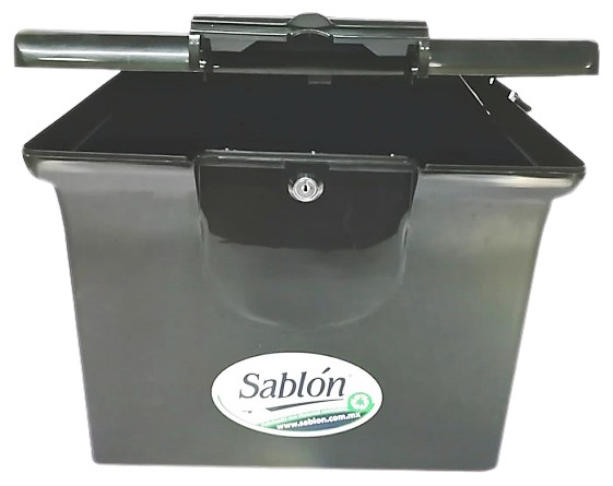 ARCHIVERO PORTATIL CARTA NEGRO SABLON