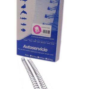 ARILLO METALICO NEGRO 1/4 PERFEX
