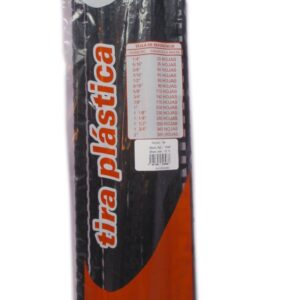 ARILLOS DE PLASTICO PERFEX 7/16 COLOR NEGRO