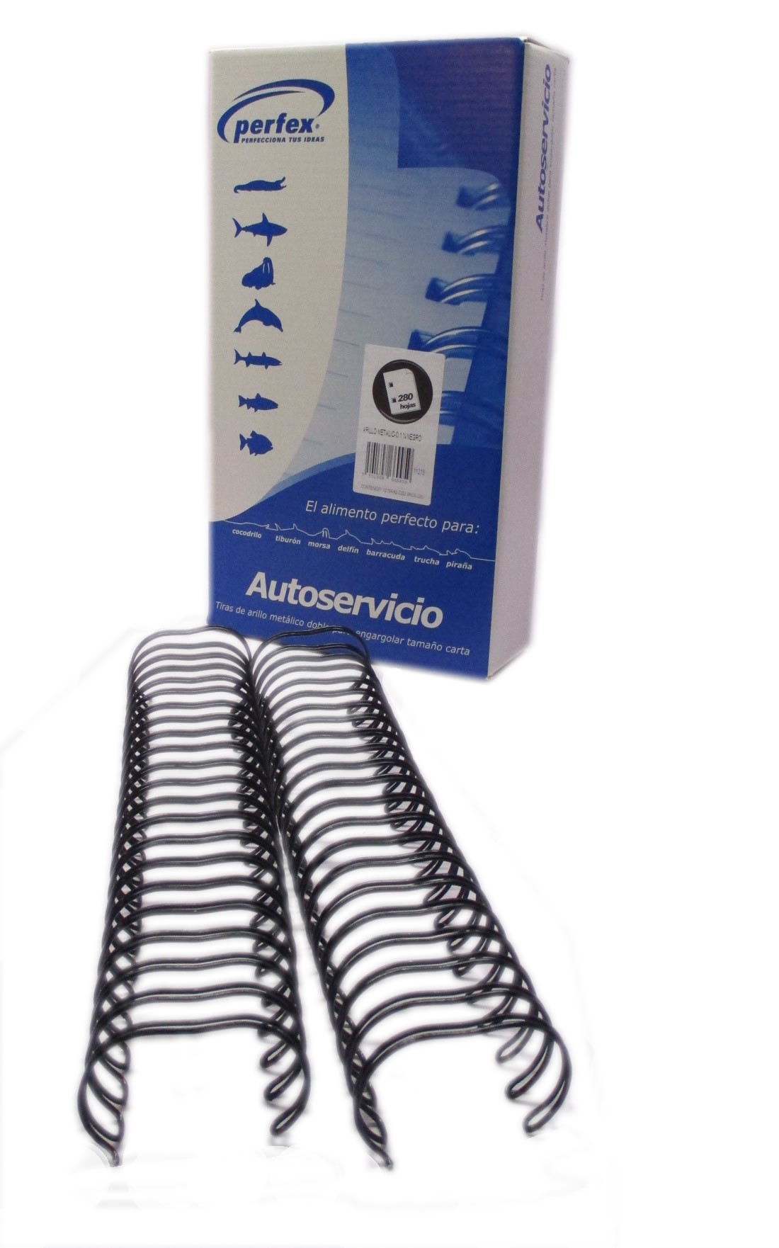 ARILLO METALICO NEGRO 1 1/4 PERFEX