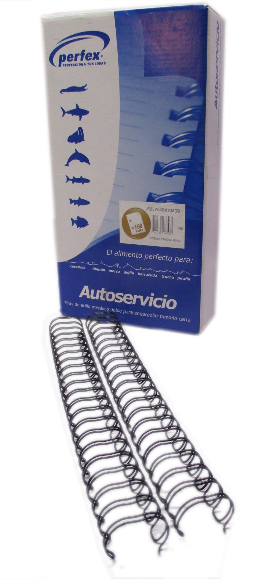 ARILLO METALICO NEGRO 3/4 PERFEX